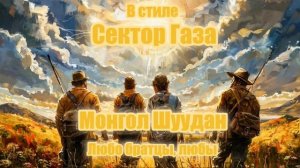 В стиле Сектор Газа - Любо братцы  (Ai Cover Монгол Шуудан)