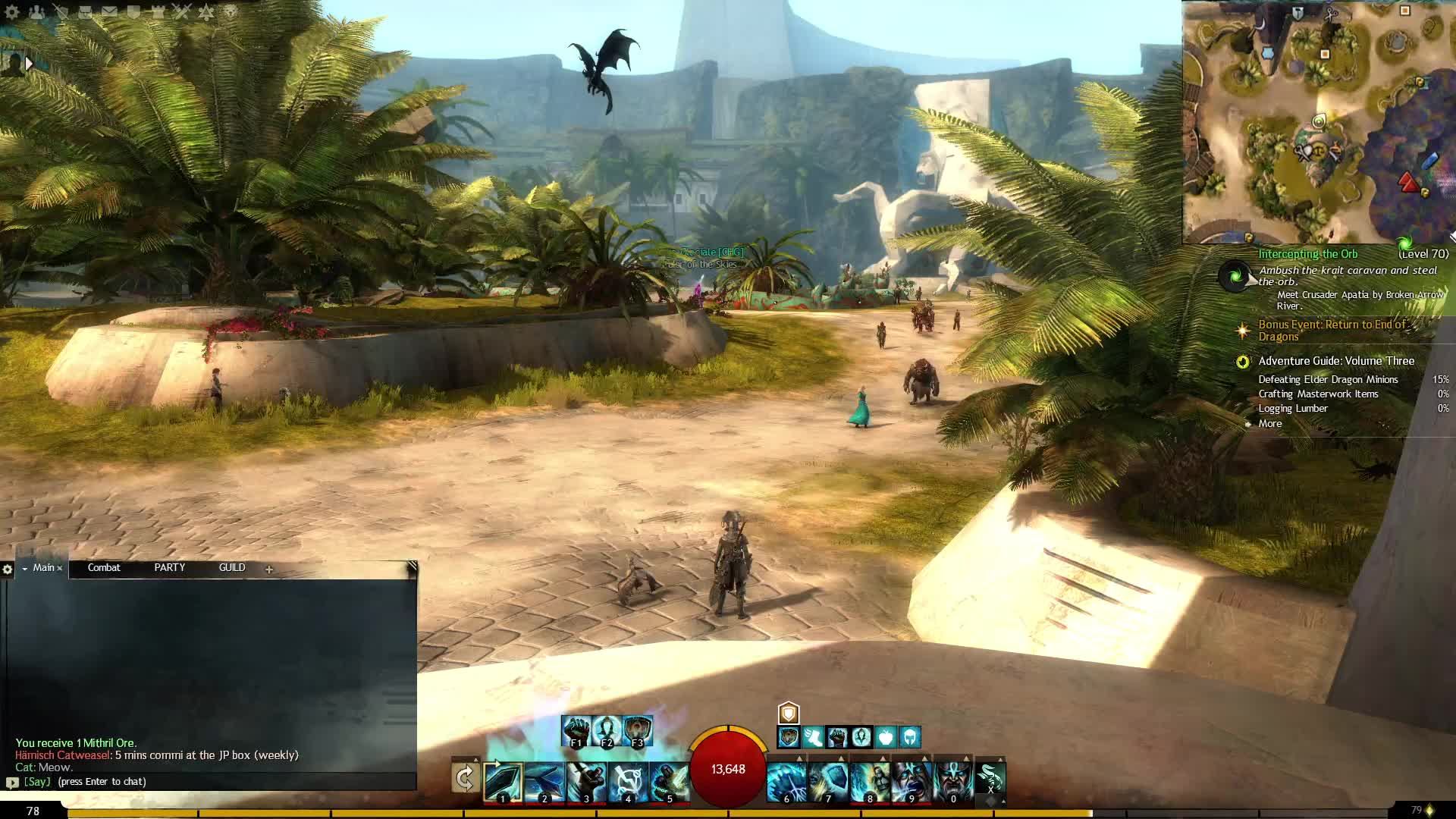 Guild wars 2 - Стрим. Добить 80 и сюжетку. смотреть онлайн