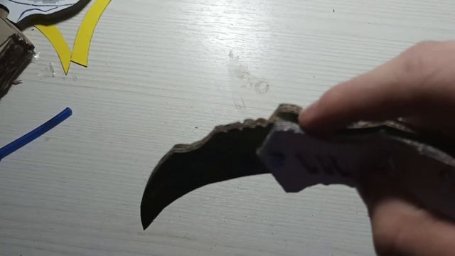 Как сделать из картона новый нож Mantis в скине "CITRINE" из и? смотреть онлайн