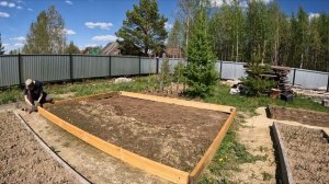 Фундамент для теплицы, готовимся к сборке!