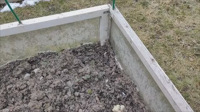 Парник из оконных рам.