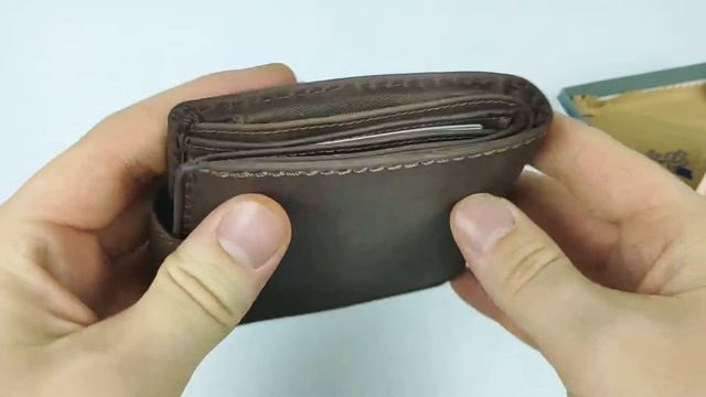 Мужское брючное портмоне натуральная кожа Cosset 119144 Raptor смотреть онлайн