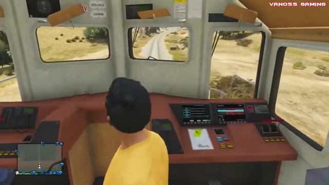 GTA 5 Смешные моменты 11 Как угнать поезд приколы смотреть онлайн