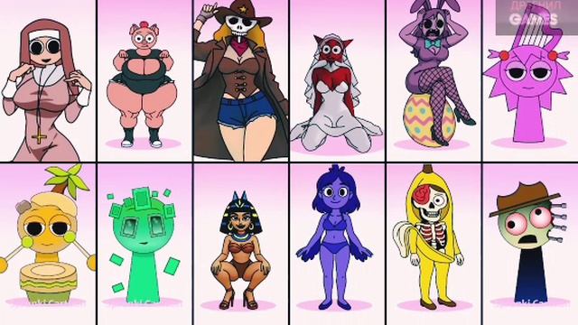 СПРУНКИ! музыкальные СПРУНКИ! Sprunki incredibox! смотреть онлайн