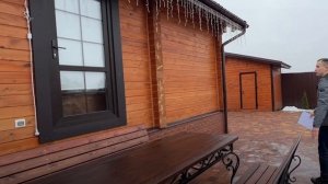 Баня из профилированного бруса спустя 4 года