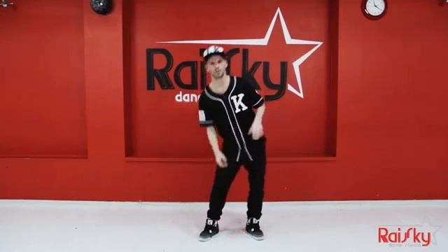 Он лайн урок Hip hop от Кирилла Ракитского 1 part RaiSky Dance Studio смотреть онлайн