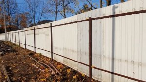 ОТСЫПКА ПАРКОВКИ ДЛЯ NISSAN (Забор,Ворота,Свет)