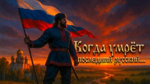 Когда умрёт последний русский... Манифест нашей национальной стойкости и бессмертия русского духа