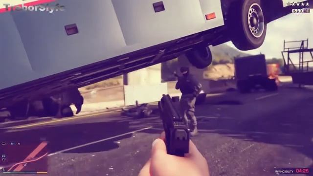 ●TreborSlyfe● Приколы и смешные моменты в GTA 5 смотреть онлайн
