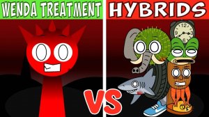 INCREDIBOX SPRUNKI 😎| WENDA TREATMENT VS ITALIAN BRAINROT HYBRIDS | НЕВЕРОЯТНОЕ СТОЛКНОВЕНИЕ!!! 🔥