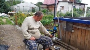 Выбор и подключение насоса для полива из ёмкости.