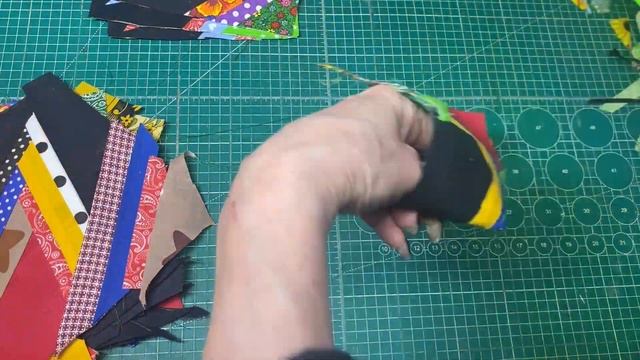 ЛОСКУТНЫЙ БЛОК МАЛЬТИЙСКИЙ КРЕСТ Шьём несложно из пол