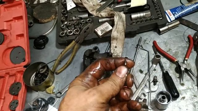 Ремонт заднего суппорта (Lucas) Audi, VW, Skoda, Seat....Подробно