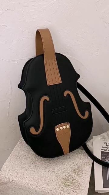 Сумка в дизайне скрипки #украшения #сумкиженскиекупит смотреть онлайн