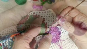 Цветное филейное вязание - закулисье школы вязания крючком