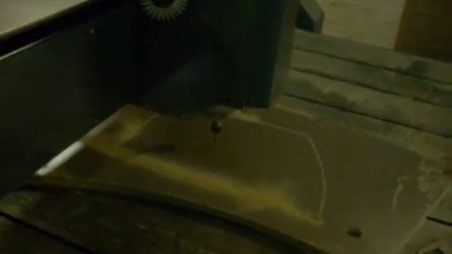 Фрезерная обработка ЧПУ массива из МДФ на фрезерно гравировальном станке SF1218 смотреть онлайн