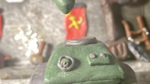 Как сделать Т-34/76 – Stop motion Пластилиновые мультики про танки
