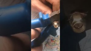 Обжим разъема SMA плоскогубцами.Кабель RG58.