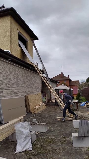 Как поднять гипсокартон на второй этаж смотреть онлайн