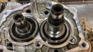 Разборка тросовой КПП Lada Granta Cross  диагностика коробки передач Vaz 2180