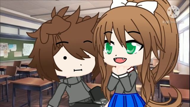 Лишь Моника |Gacha Club DDLC| 3/4
