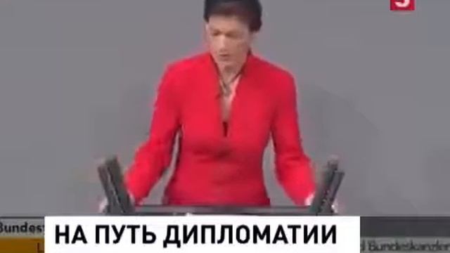 Срочно! Сара Вагенкнехт просто порвала политику Мерк смотреть онлайн