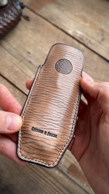 Погружной чехол для складного ножа #denika_craft #edc #knives #мбш смотреть онлайн