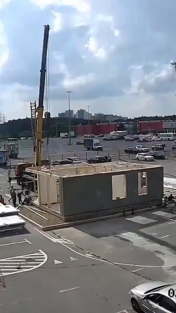 Сборка заводского дома Технониколь #каркаснопанельны смотреть онлайн