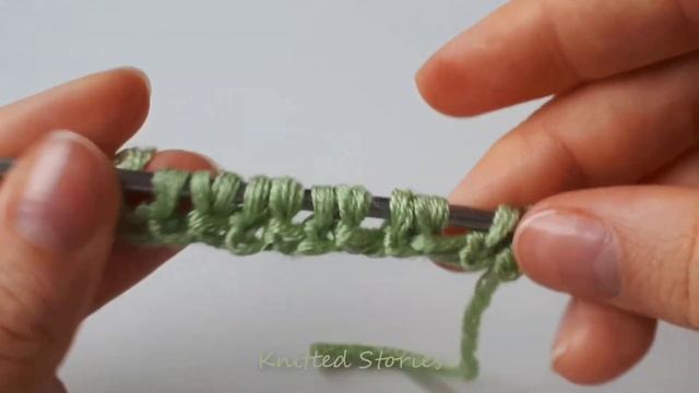 👍Красивый и плотный узор спицами. смотреть онлайн