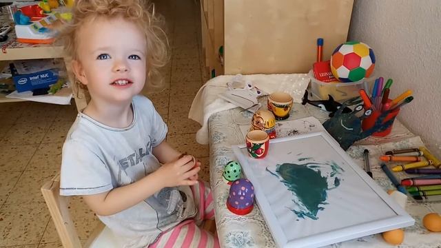 Интервью с художником. Interview with the youngartist. смотреть онлайн