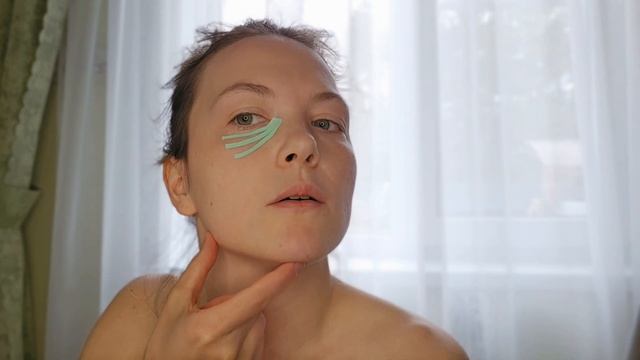 ♡ ЛИМФОДРЕНАЖНОЕ ТЕЙПИРОВАНИЕ | УБИРАЕМ ОТЁКИ ПОД ГЛА смотреть онлайн