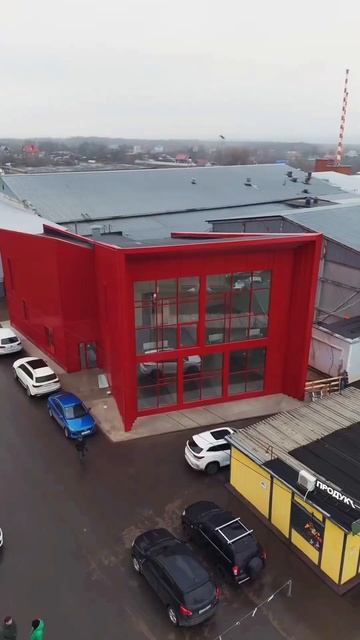 Коммерция из ЛСТК 3.0 с заполнением легким монолитом😎 смотреть онлайн