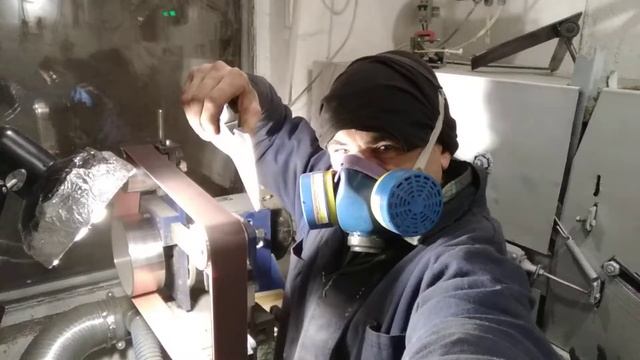 шлифовка головы старого топора. смотреть онлайн