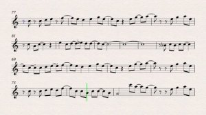 Wake Me Up Before You Go Go - Wham  Play along for Alto Saxophone