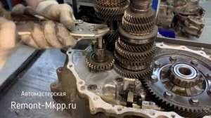 Разборка и диагностика мкпп Nissan Primera P12 (QG1.6) - почему гудит коробка Ниссан Примера