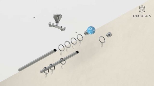 Инструкция по сборке двухрядного потолочного карниза