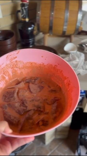 Рецепт маринада говяжей печени в свиной сетке от шеф п