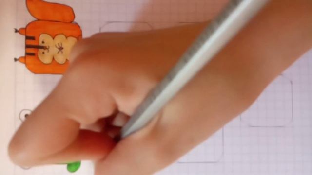 Рисую из квадратов животных. смотреть онлайн