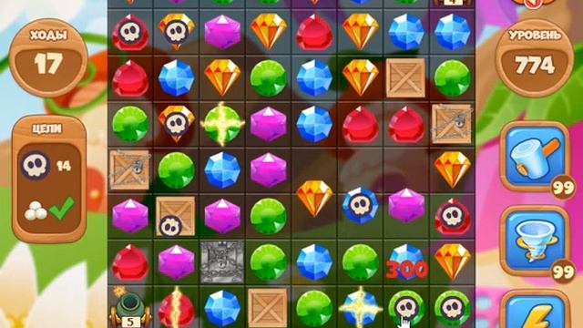 Сокровища Пиратов 774 уровень - Pirate Treasures Level 774