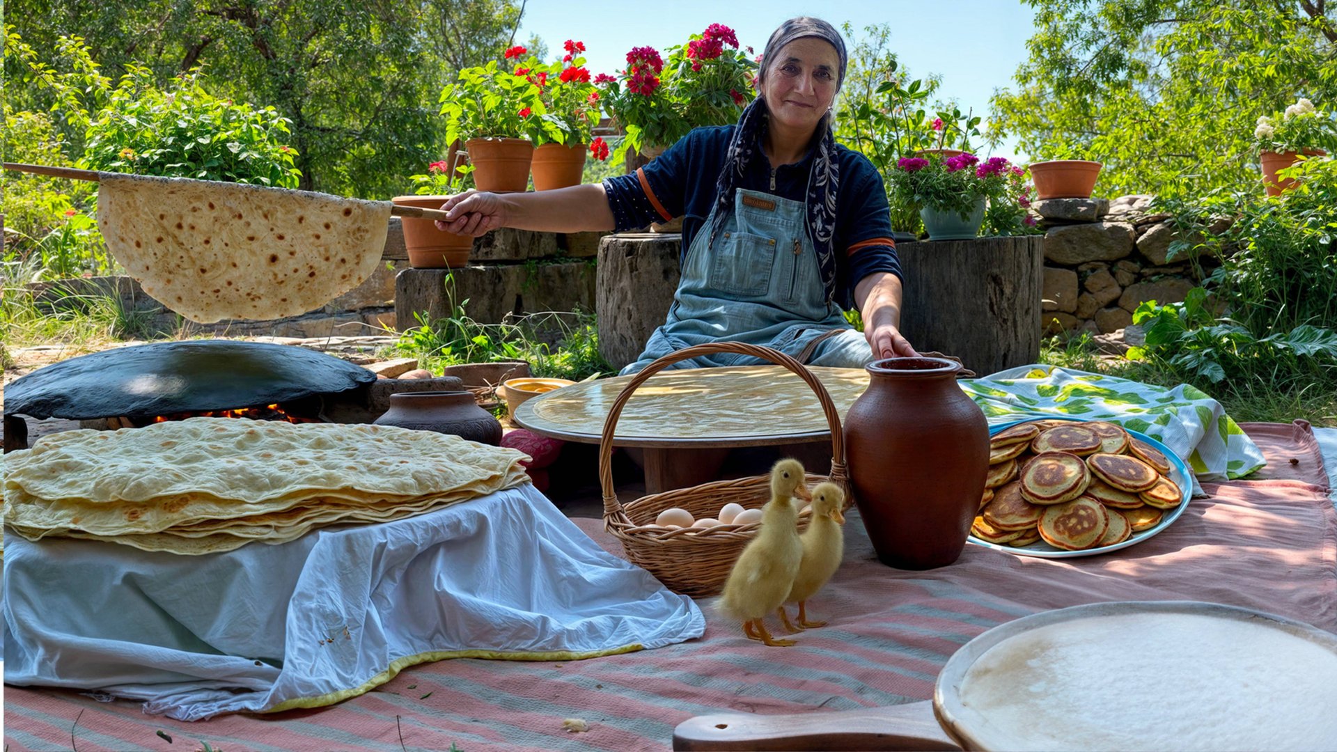 Деревенское утро: готовим сытный завтрак для всей семьи! смотреть онлайн