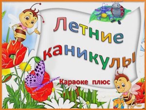 ЛЕТНИЕ КАНИКУЛЫ (ПЛЮС)