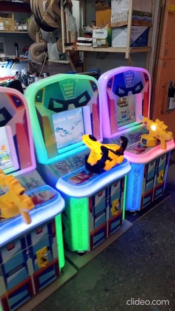 Детские игровые аппараты Стрелялки "Робот" смотреть онлайн