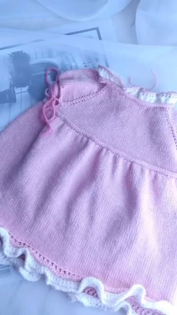 Платье мечты, под заказ #knitting #вязаниеизтрикотажнойпр?