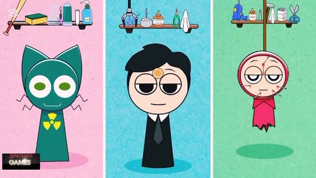 СПРУНКИ! СПРУНКАМ нужна помощь! Sprunki incredibox! смотреть онлайн