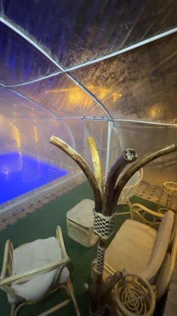 Зимний бассейн с подогревом 30°. Финская сауна 120° VIP. Ле смотреть онлайн