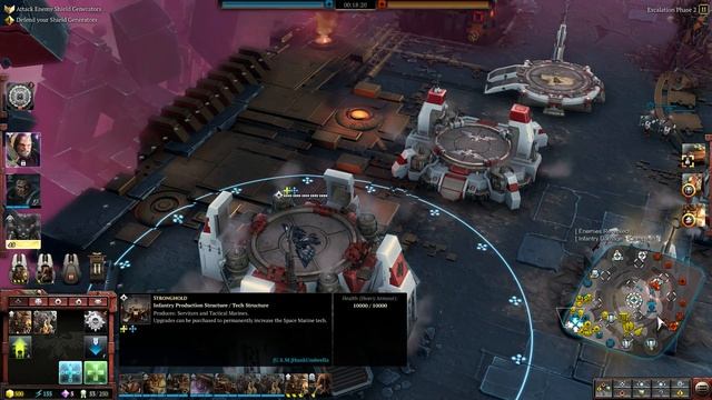 Dawn Of War 3 Open Beta 3vs3 MP Hard Battle/ Замес 3на3