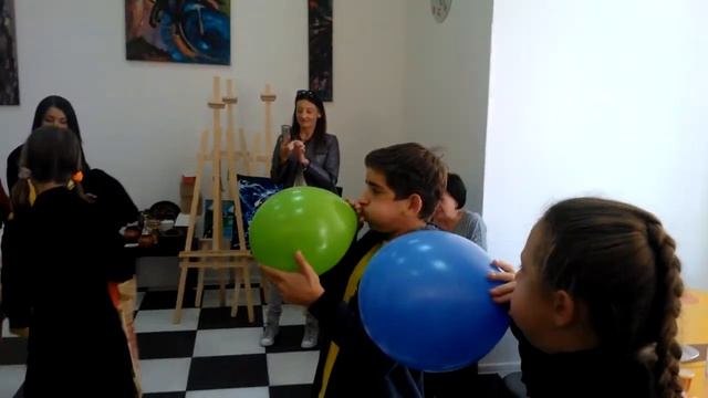 Подготовка к поздравлению (Влада Глеба номинация 