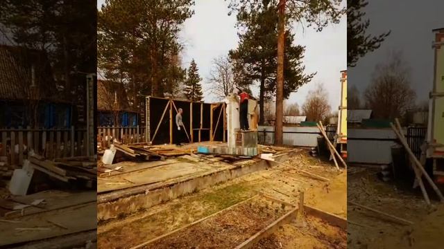 Демонтаж дачного домика. Аэропорт Ухта смотреть онлайн