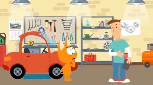 Котэ - Котёнок и волшебный гараж/Парковка