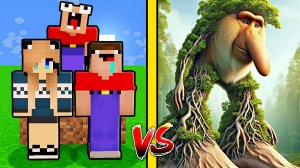 2 НУБА И ДЕВУШКА ПРО ПРИЗВАЛИ БР БР ПАТАПИМ ИТАЛЬЯНСКИЙ МЕМ БРЕЙНРОТ В МАЙНКРАФТ